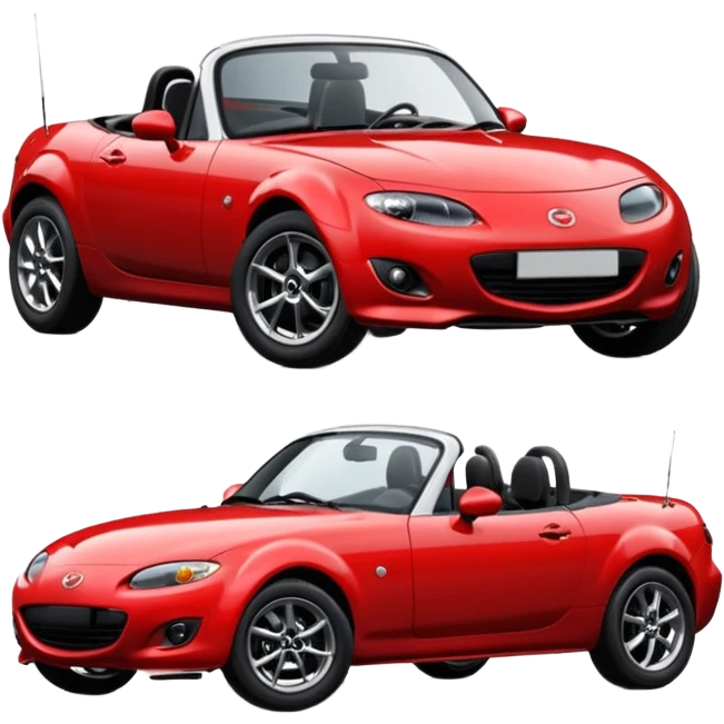 make an Mazda MX-5 series NA emoji