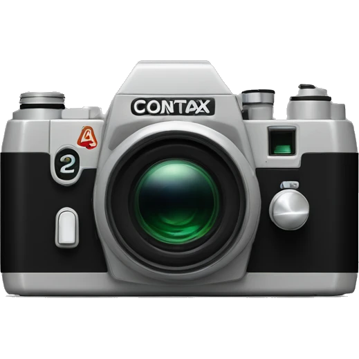 contax t2 camera emoji