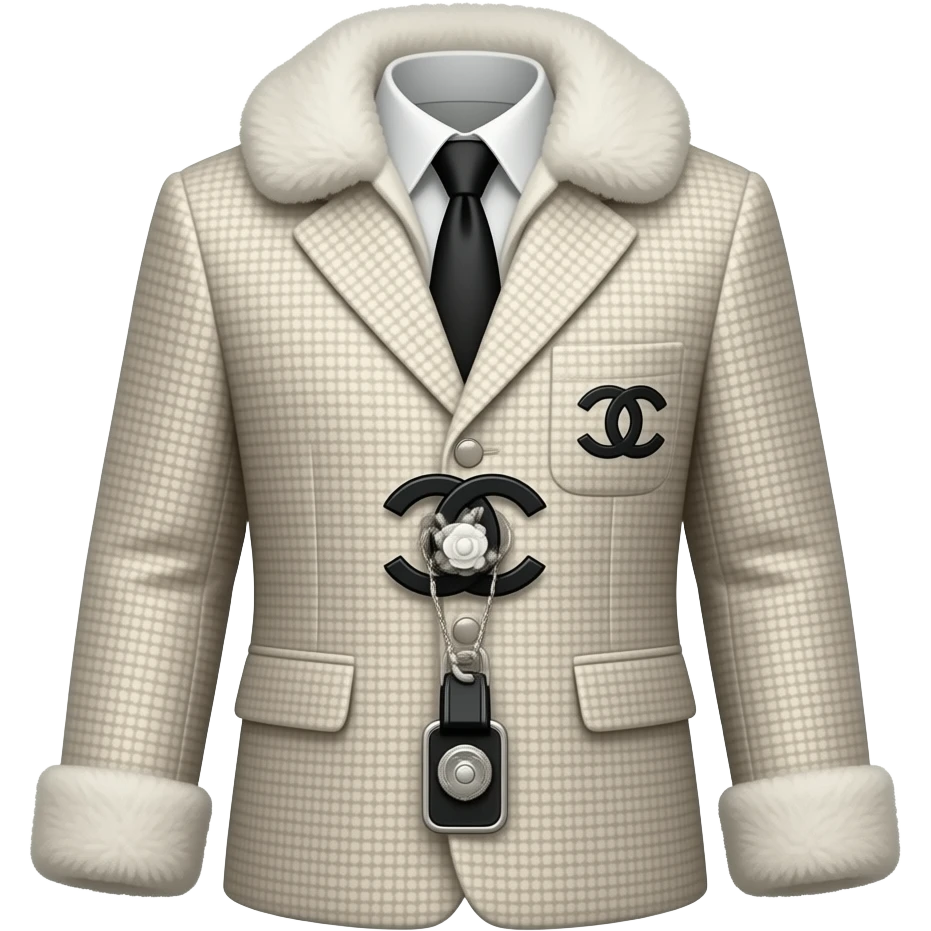 Chanel clothing emoji
