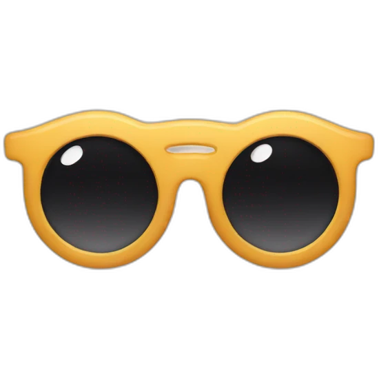 eye shades emoji