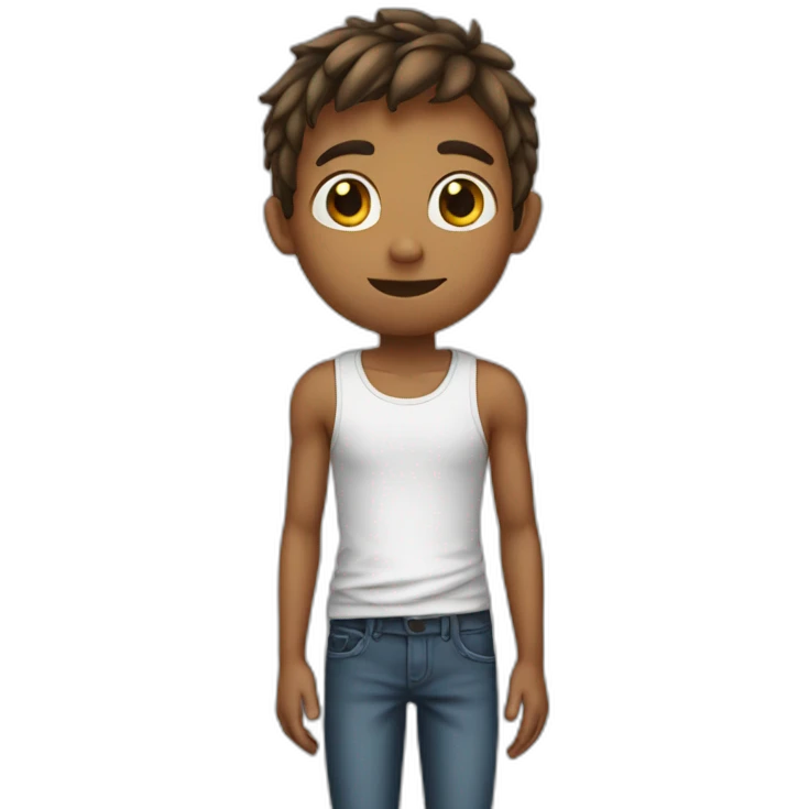 Boy skinny  emoji