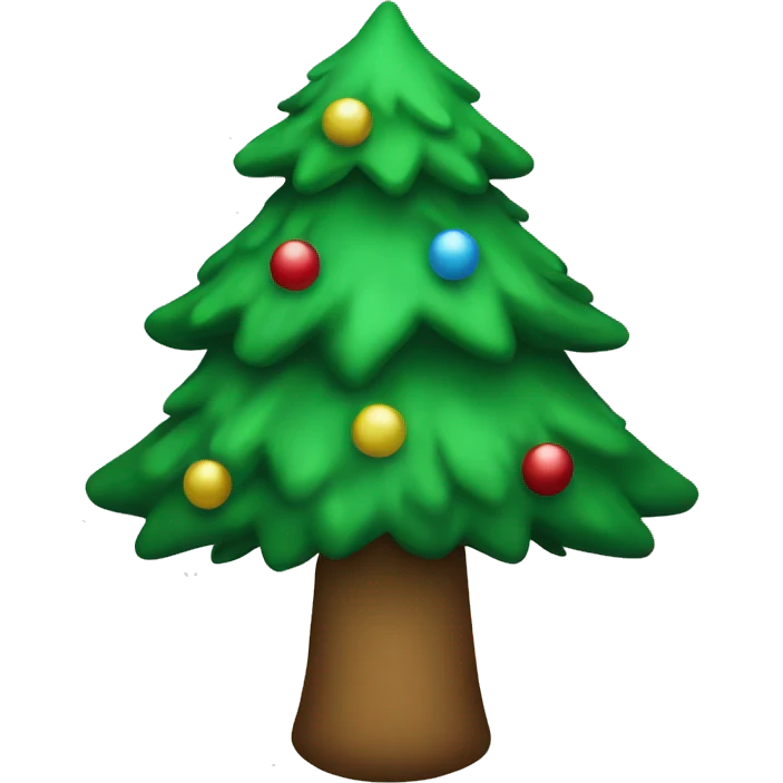christmas tree emoji