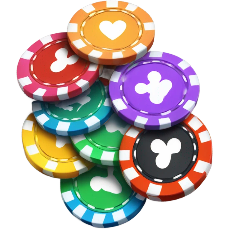 poker chips emoji