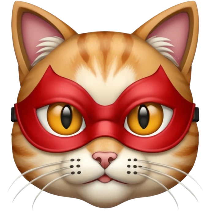 Cat wearing a mask  emoji