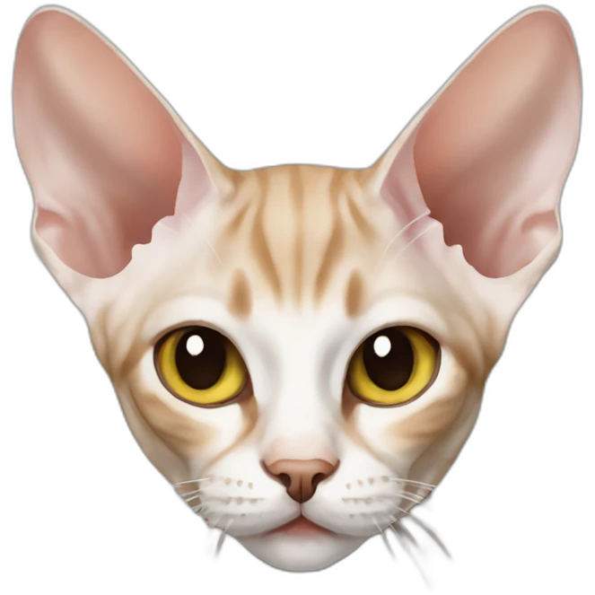 Devon Rex cat emoji