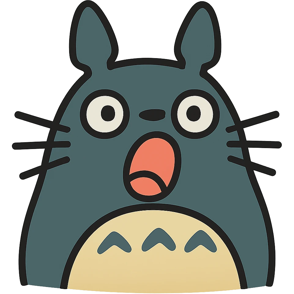 Totoro as a pogchamp emoji emoji