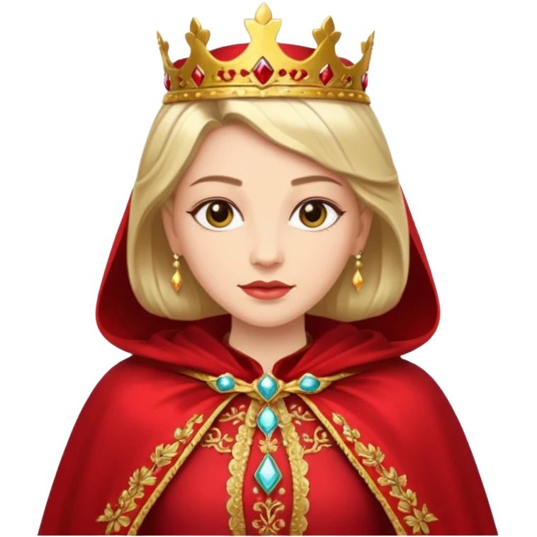 red Cape Queen emoji