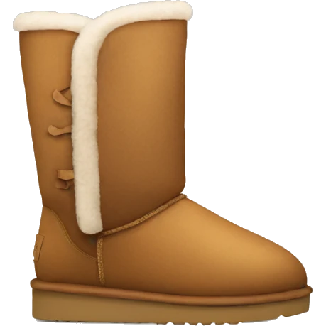 Ugg with platform emoji