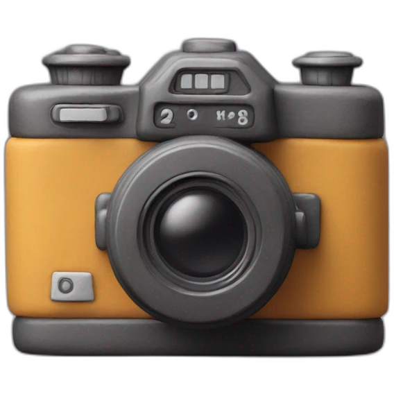 Plasticine Film Camera emoji