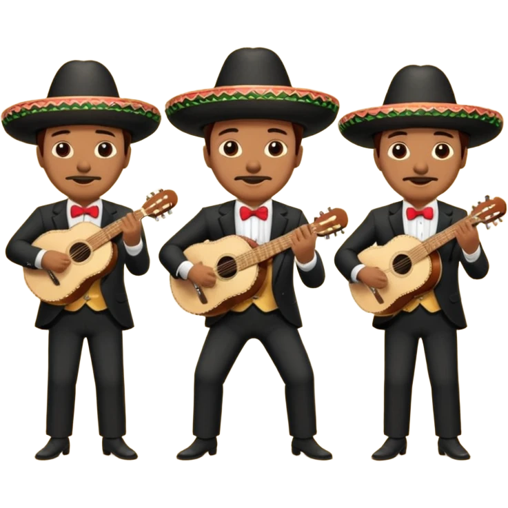 Mariachis emoji