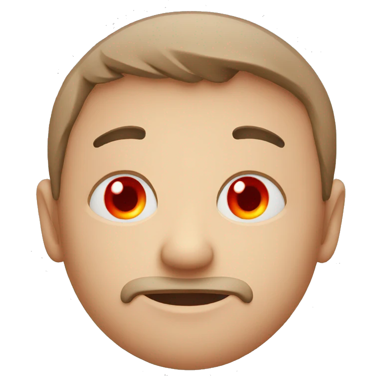 Red eyes  emoji