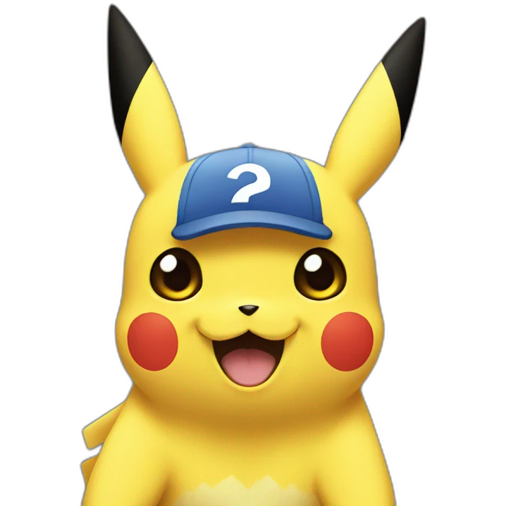 Pikachu pokemon emoji