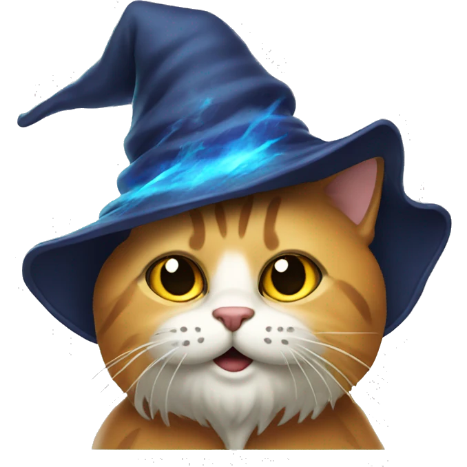 a cool cat wizard emoji