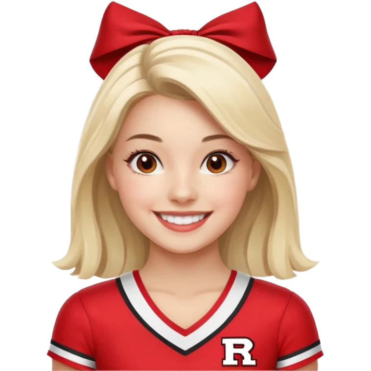 Rutgers Cheerleader emoji