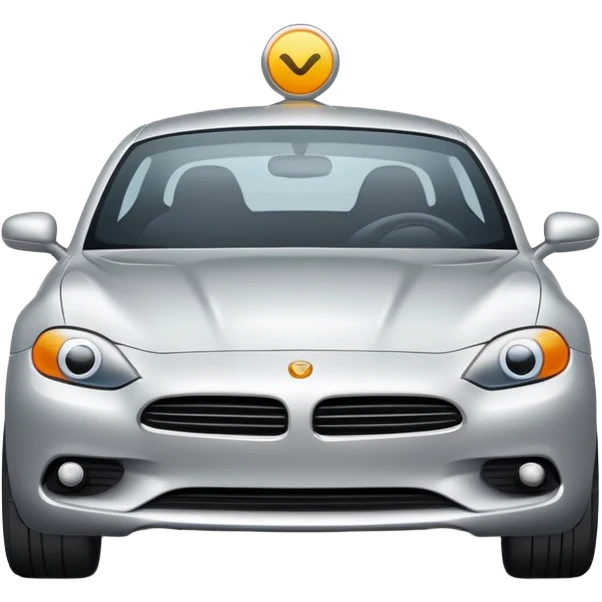 Car driving emoji