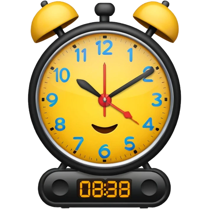 Emoji clock it emoji