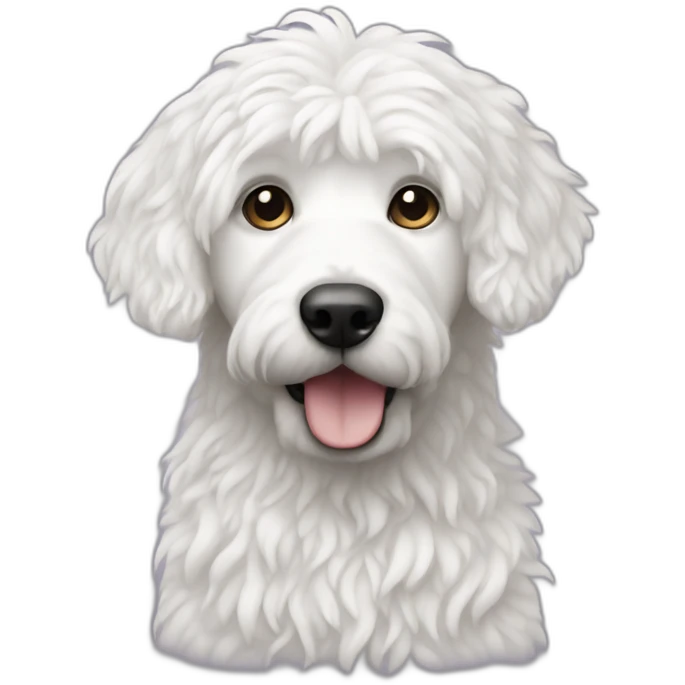 white doodle emoji