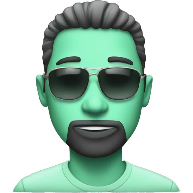 Cool mint emoji