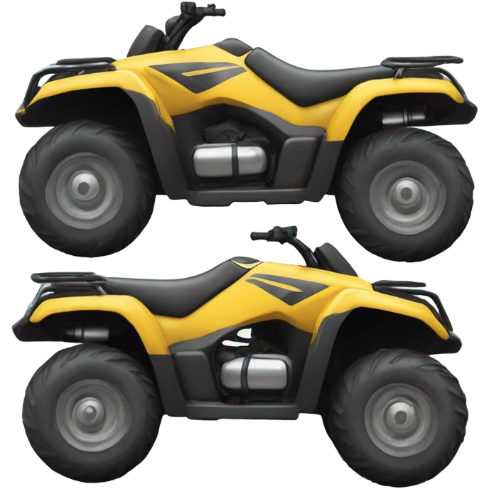 Atv doing a wheelie emoji