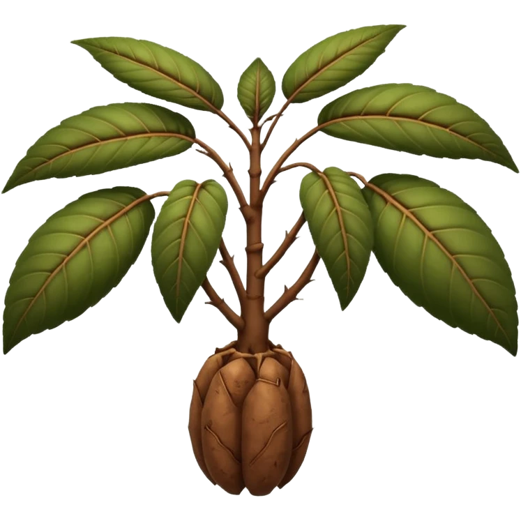 



cassava root emoji