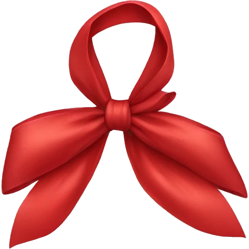 red bow emoji