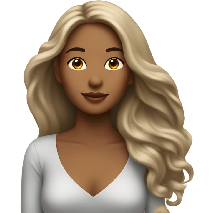 Beauty woman emoji