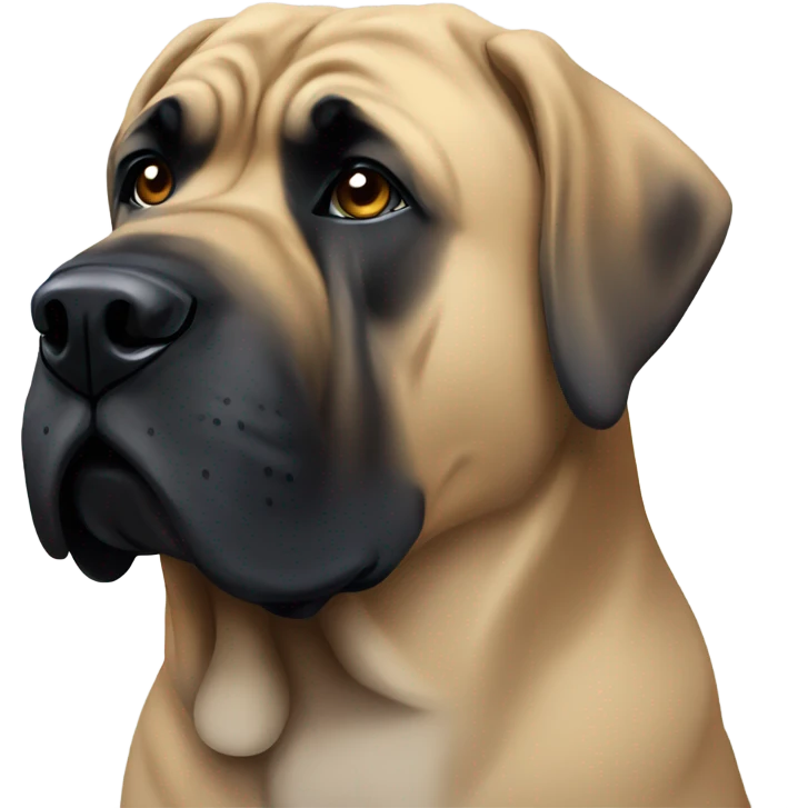 English mastiff emoji