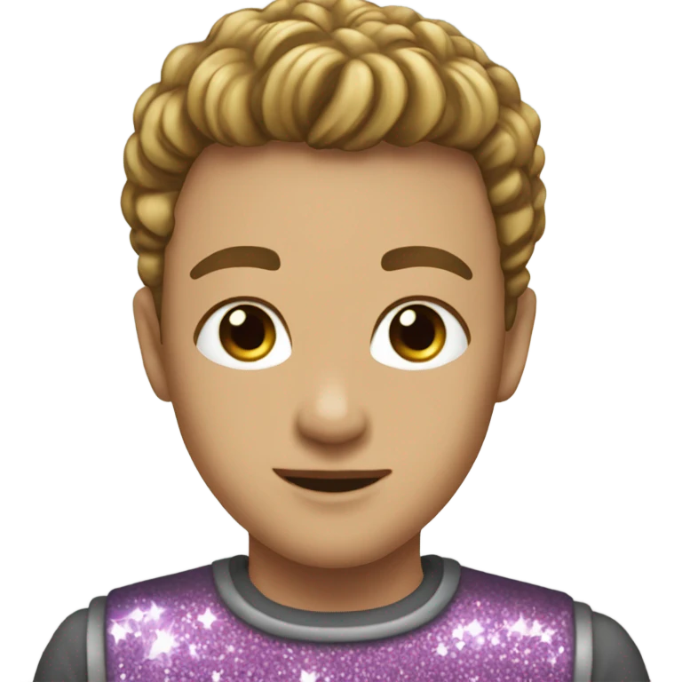 Glitter ￼ emoji
