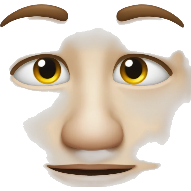 smelling nose emoji