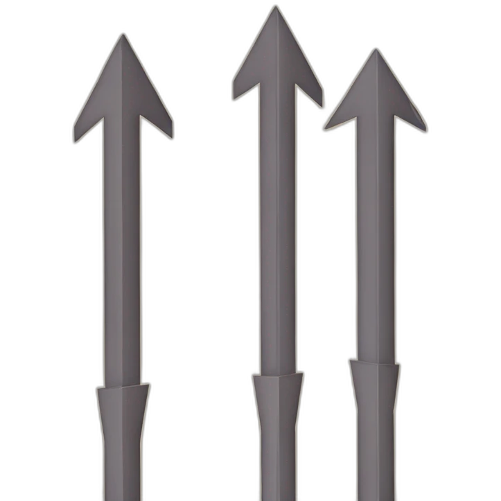 two vertical arrows one on north side and other in south side emoji