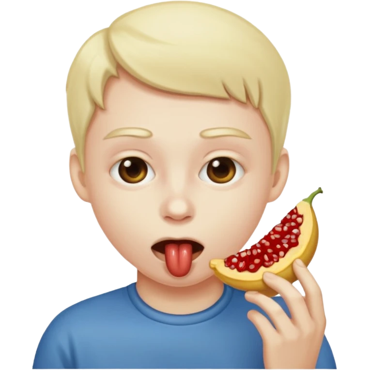 Eating anus emoji