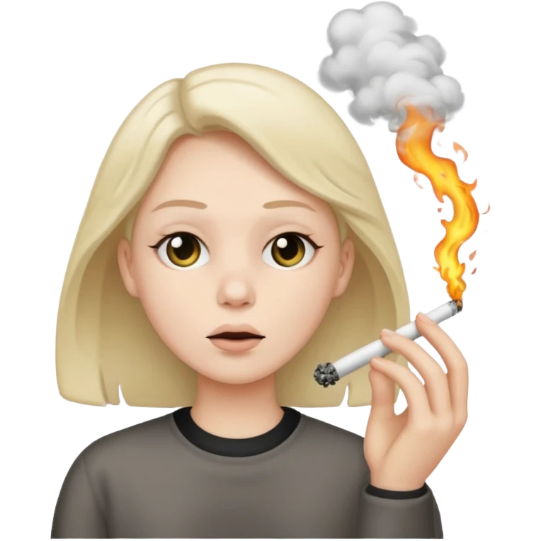 Mix these emojis together 😮‍💨🤏🏼 emoji