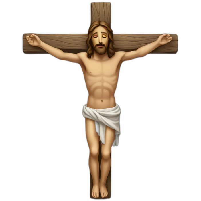 jesus-body-on-the-cross emoji
