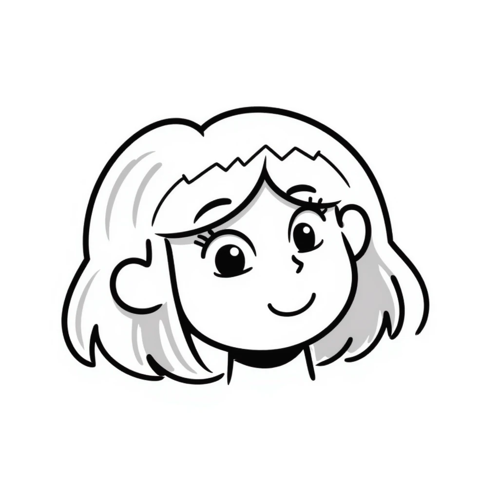 blonde girl's face emoji