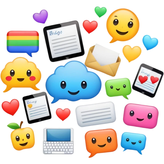 Blogs emoji