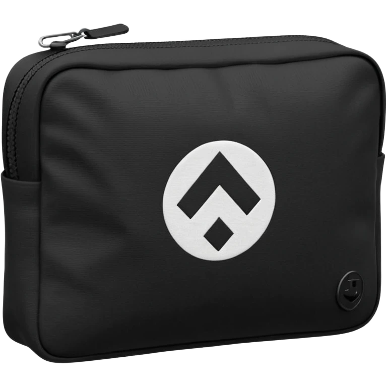 black military pouch white symmbol emoji