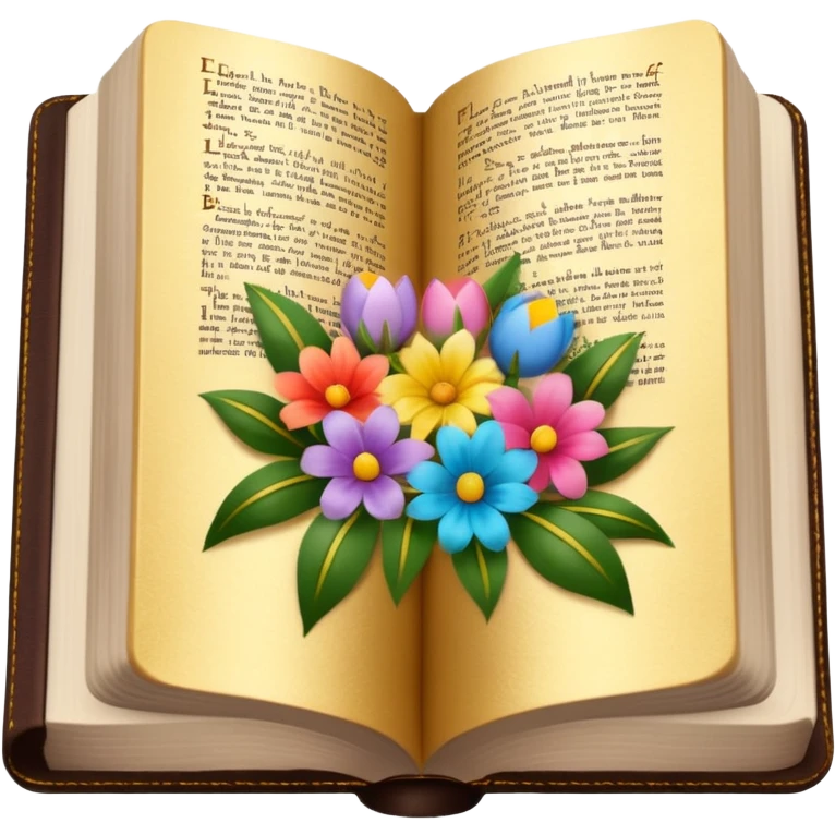 Easter themed singular Bible emoji