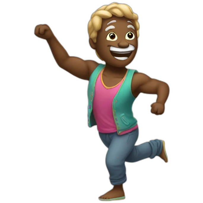 Zumbawear dancing emoji