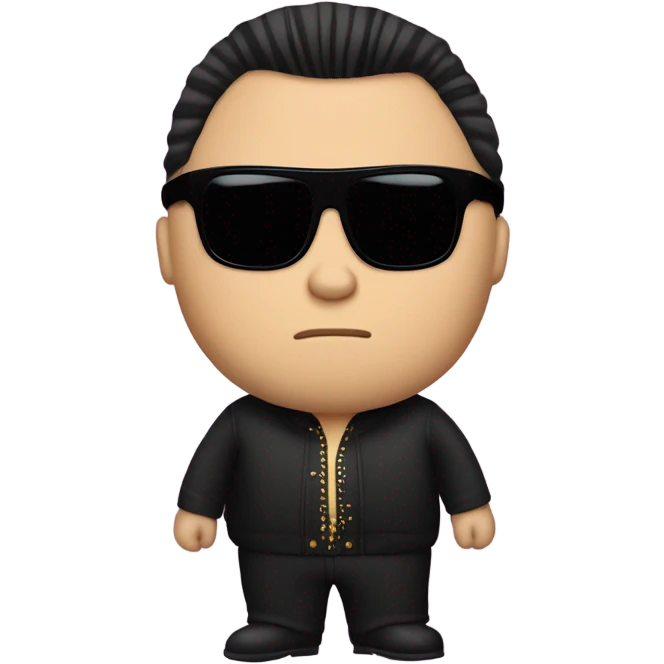 Cartman South Park Elvis  emoji