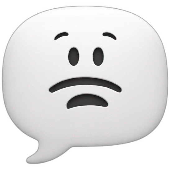 Speech bubble that says I’m joking emoji