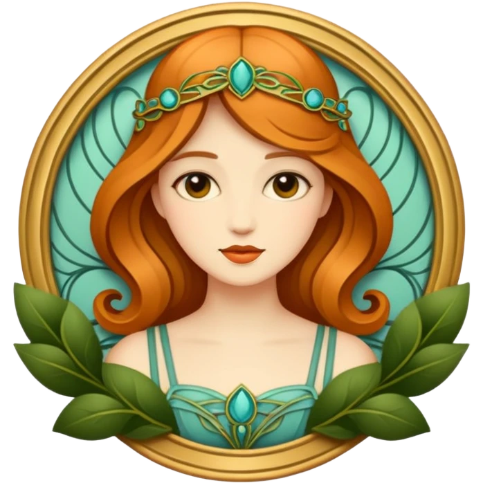 art nouveau  emoji