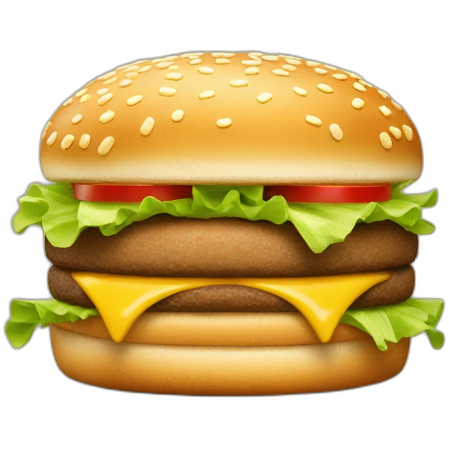 mcdonald’s big mac emoji