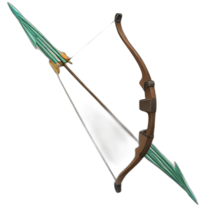Bow and arrow  emoji
