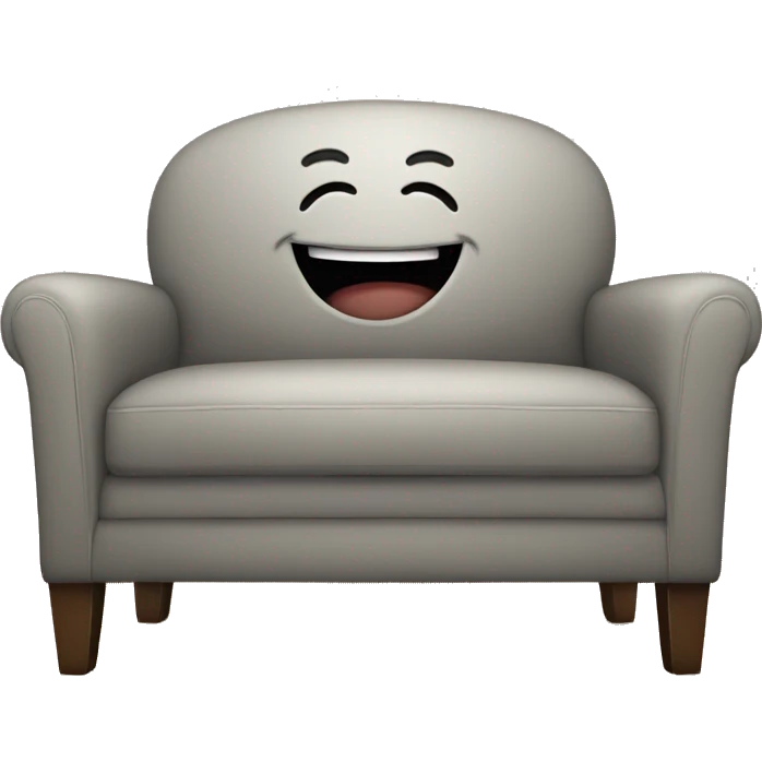 Furniture laughing  emoji