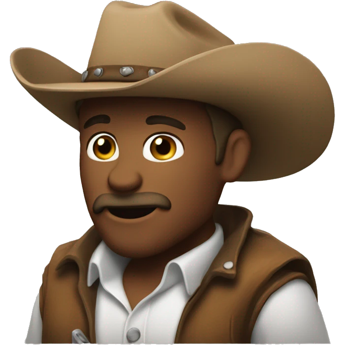 cowboy mewing emoji