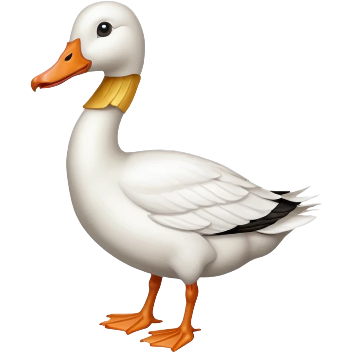 white goose emoji