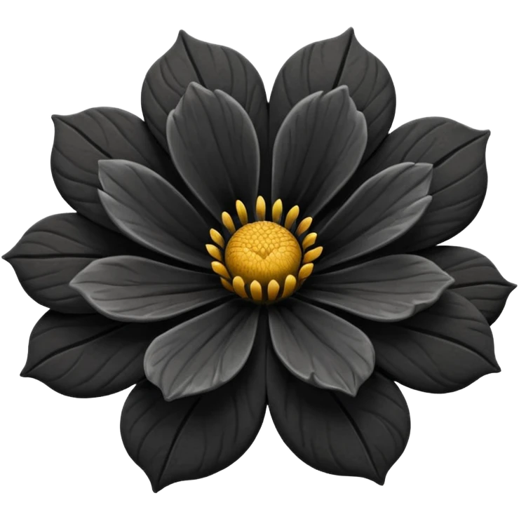 Charbon (flower) emoji