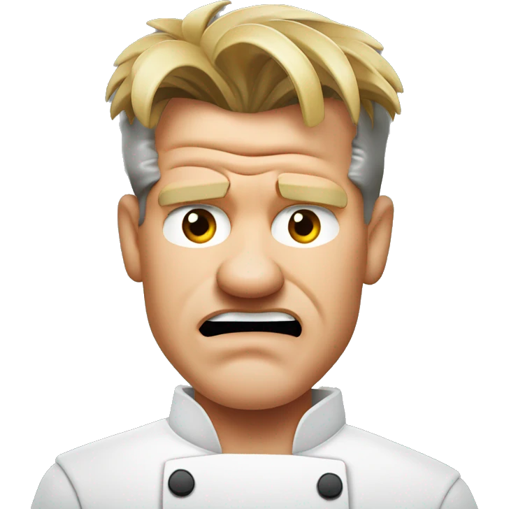gordon ramsay biting lip emoji