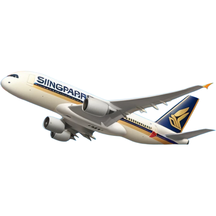 Singapore Airlines Rainbow emoji