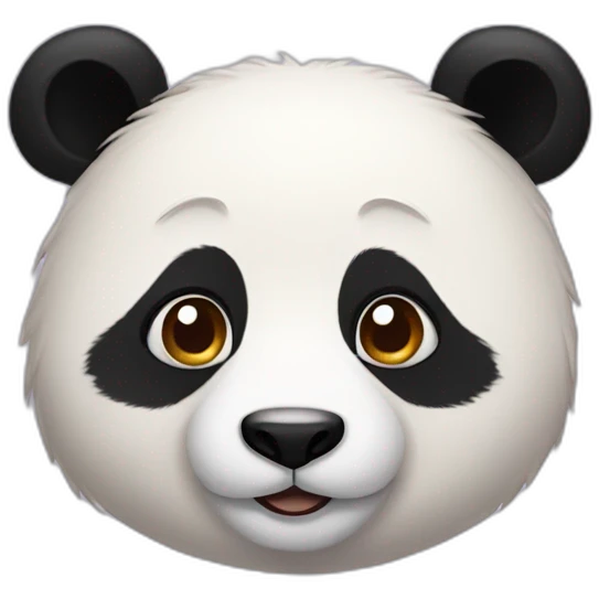 panda roux emoji